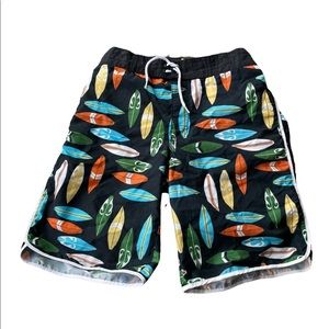 Boys Gymboree size 10 surfboard swim trunks